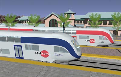 CalTrain Metro Light Rail